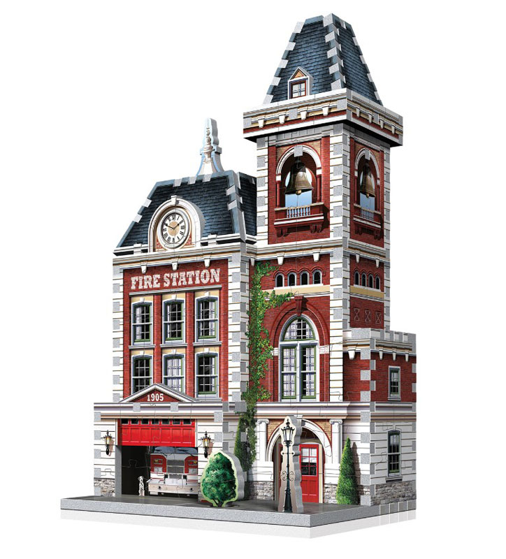 Fire Station 3D Puzzle (Urbania Collection)