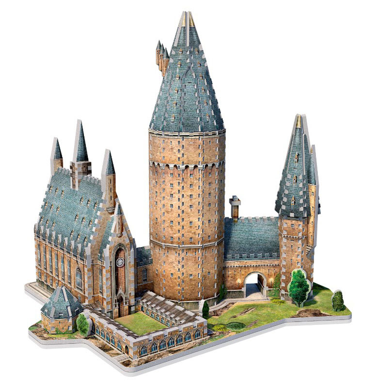 Hogwarts: Great Hall 3D Puzzle (850 Pieces)