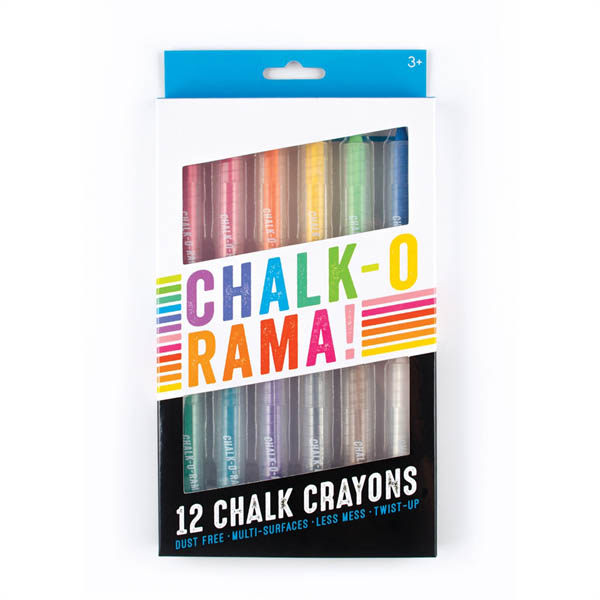 Chalk-O-Rama Chalk Crayons (set of 12)