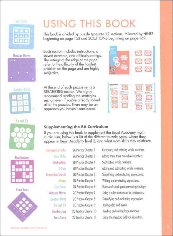 Beast Academy Puzzles 2 Art of Problem Solving 9781934124499