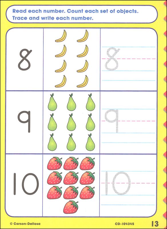 Beginning Math (Home Workbook) | Carson-Dellosa | 9781604187762