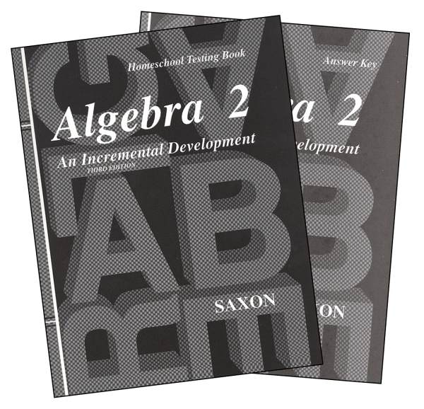 Saxon Algebra 2 Answer Keys and Tests 3ED