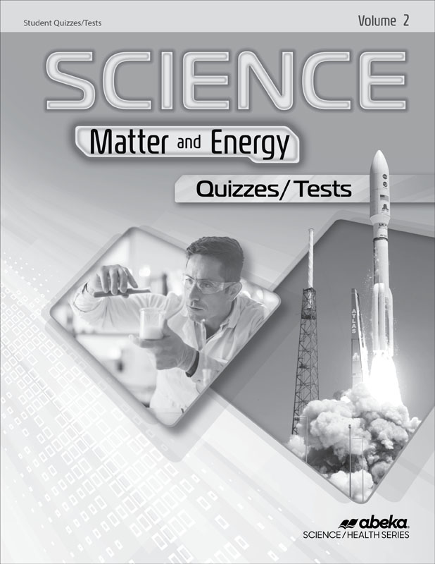 Science: Matter and Energy Quiz and Test Book Volume 2 - Revised
