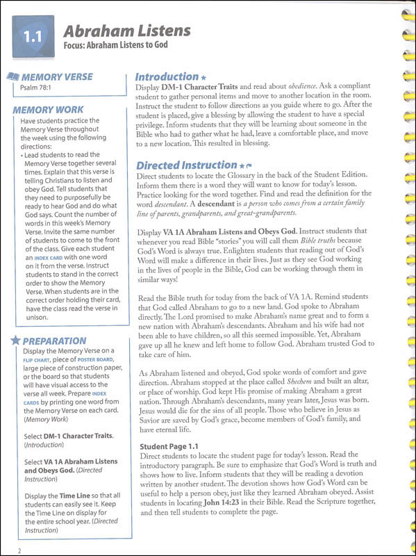 Purposeful Design Bible Grade 2 Teacher E Book 3rd Edition 1 Year Subscription Association Of Christian Schools International
