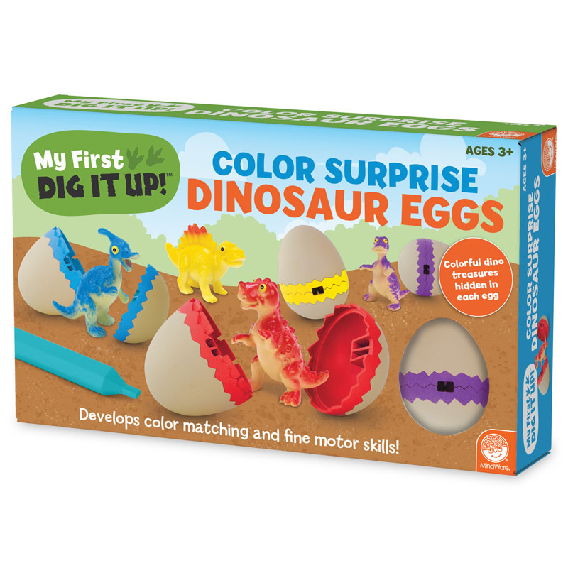 Color Surprise Dinosaur Eggs (My First Dig It Up!)