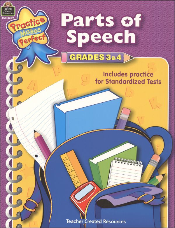 Parts of Speech Grades 3-4 (PMP)