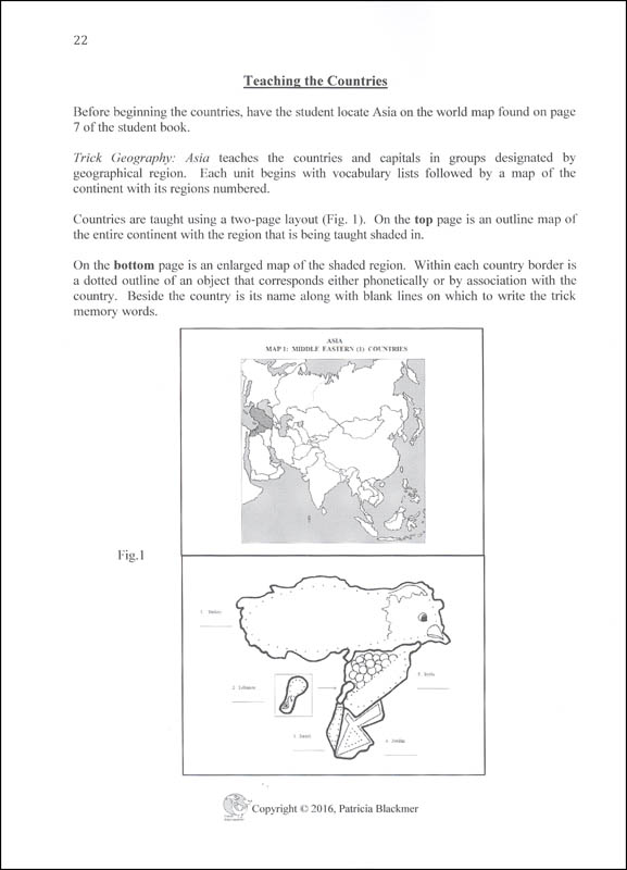 Trick Geography Asia Teacher Guide Trick Geography 9780999387740