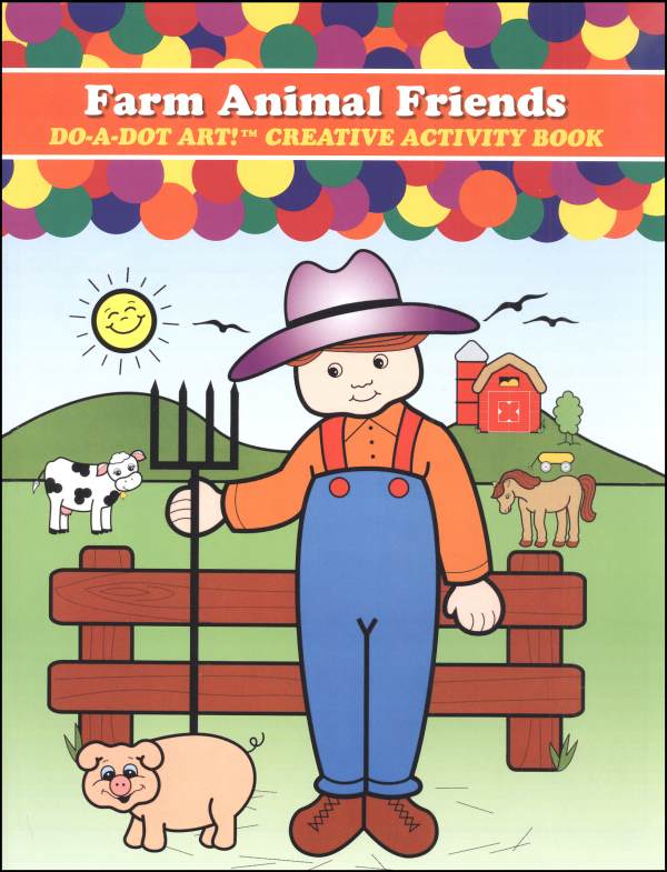Farm Animal Friends Creative Art Book
