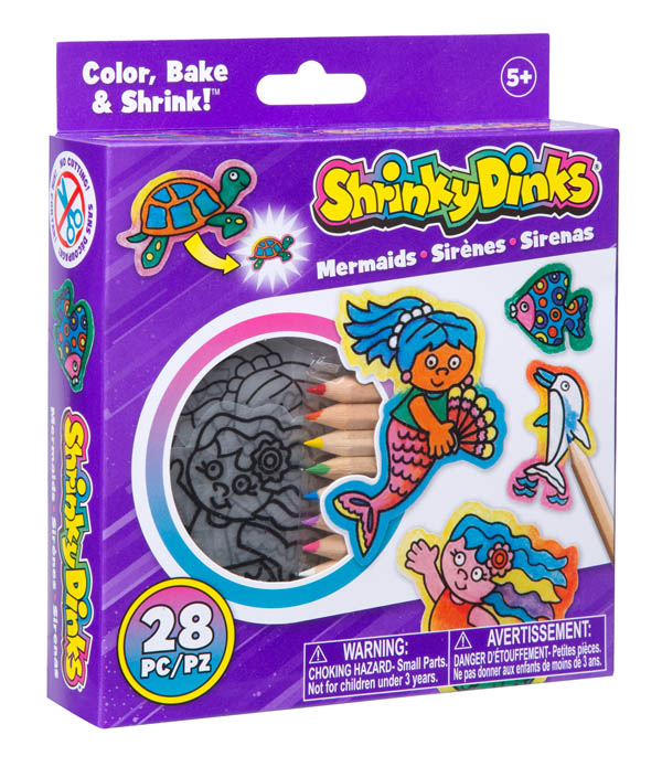 Shrinky Dinks Mermaids (731346049346)
