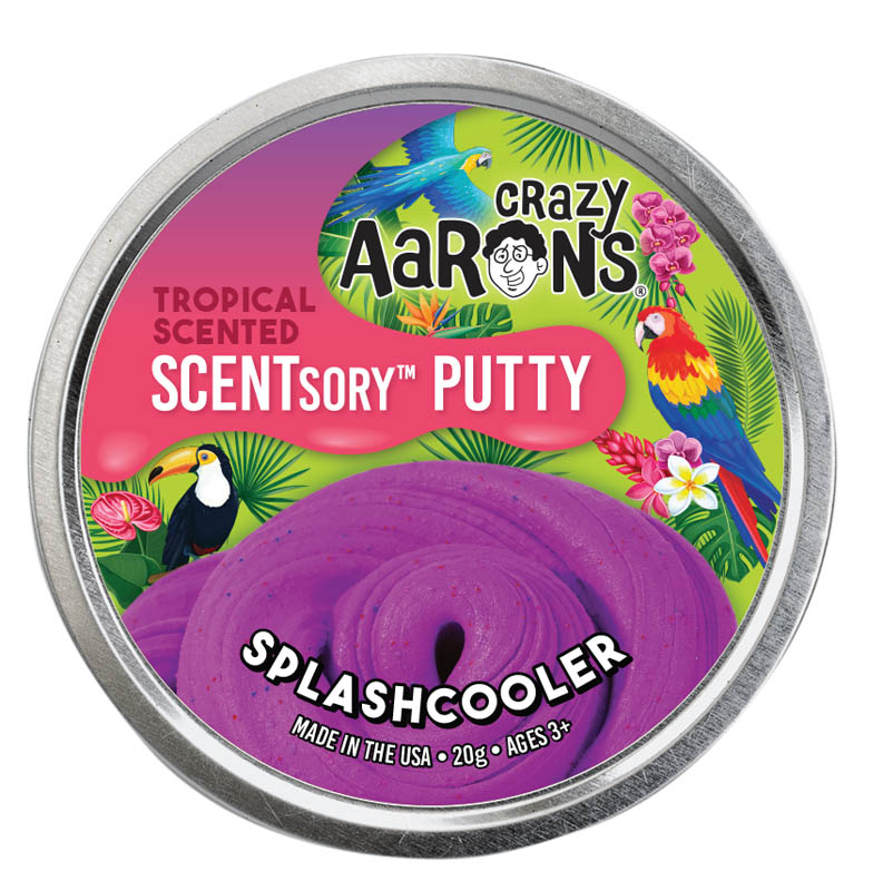 Crazy Aarons Scented Thinking Putty 2.75 Tin Tropicgo 