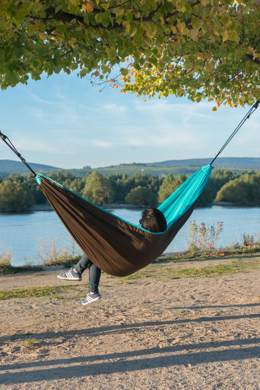 Colibri Double Padded Travel Hammock Turquoise La Siesta Inc.