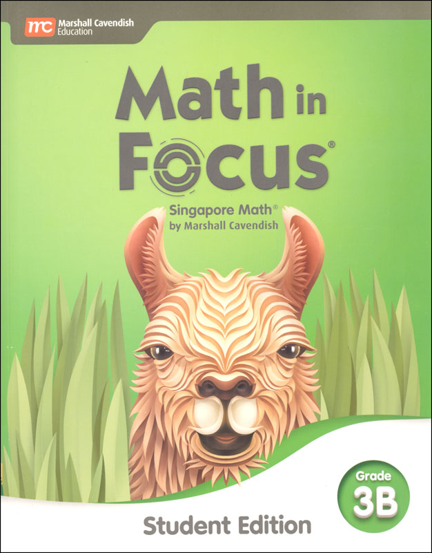 Math in Focus 2020 Student Edition Volume B Grade 3