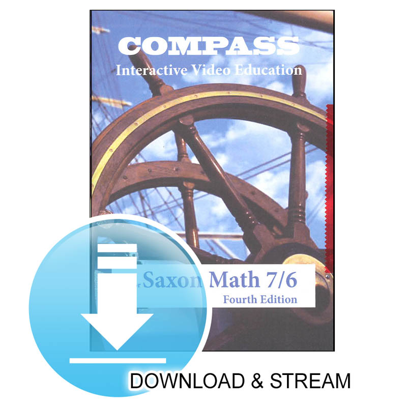 Compass Digital Download Saxon 7/6 4th Edition