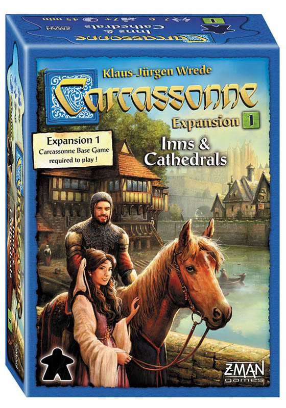 Carcassonne: Inns and Cathedrals Expansion #1
