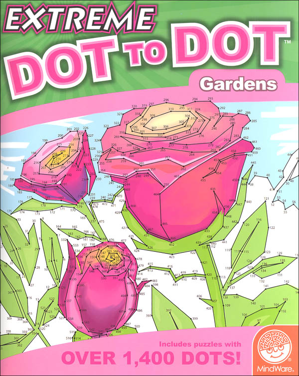 Extreme Dot to Dot Book - Gardens