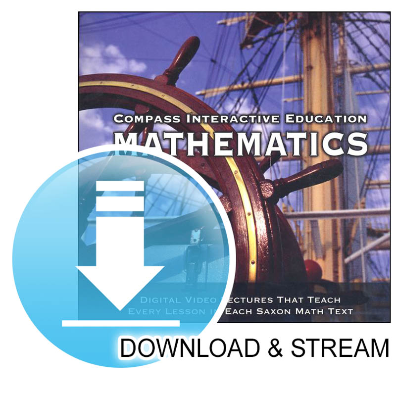 Compass Digital Download Saxon Advanced Math 2nd Edition