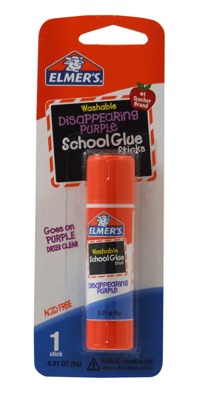 Elmer's Disappearing Purple Glue Stick - .21 oz. | Elmers