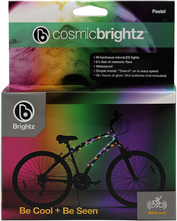 Cosmic Brightz Bike Wrap - Pastel