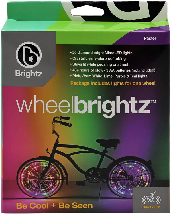Wheel Brightz Bike Tire Lights - Pastel