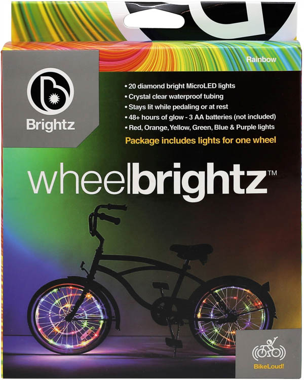 Wheel Brightz Bike Tire Lights - Rainbow