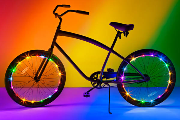 Wheel Brightz Bike Tire Lights - Rainbow | Brightz