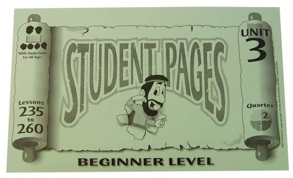Beginner Student Pages for Lessons 235-260