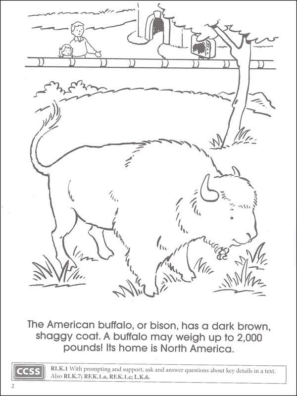 At the Zoo Coloring Book (Boost Series) | Dover Publications
