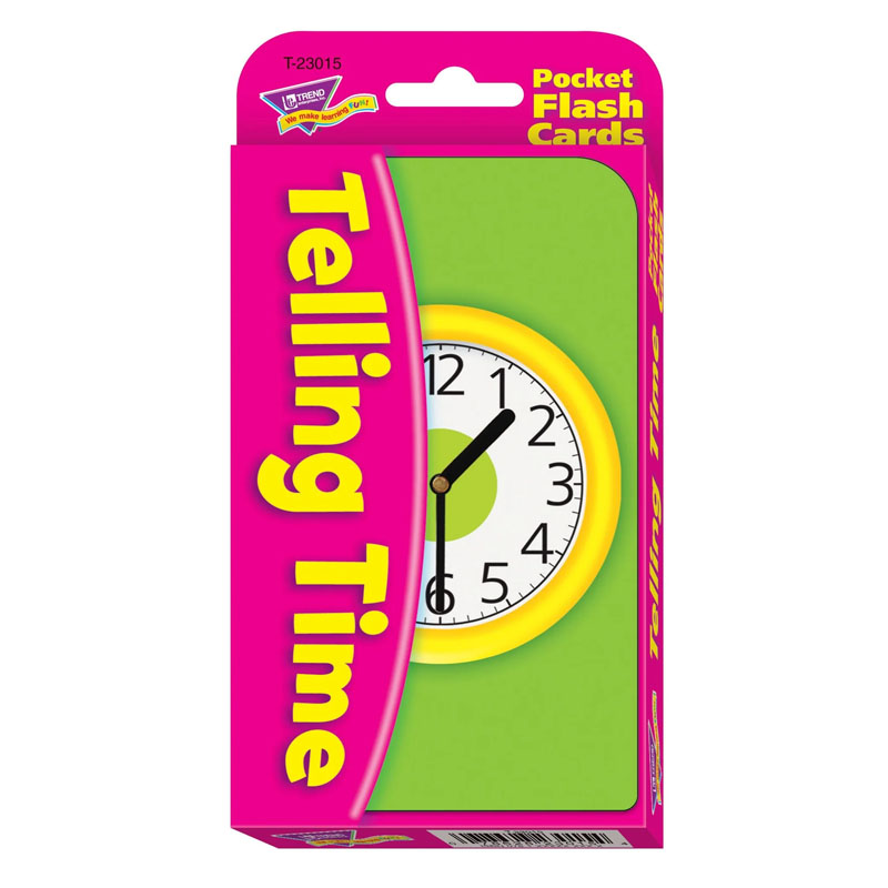 Telling Time Flash Cards