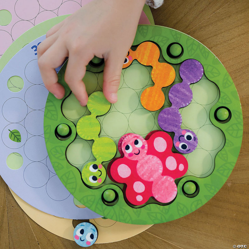 color-clue-caterpillars-game-peaceable-kingdom-press