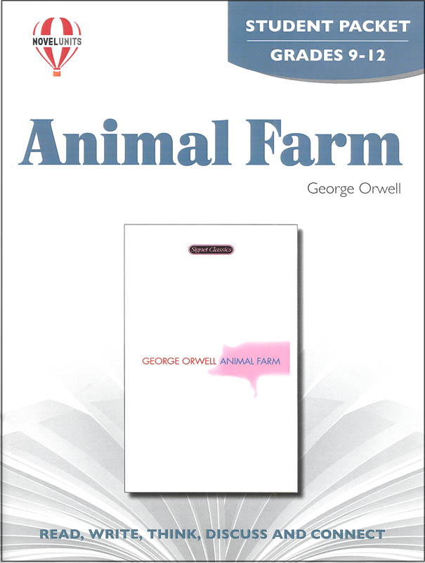Animal Farm Student Pack Novel Units 9781561373062 Animal Farm Student Pack Novel Units 9781561373062