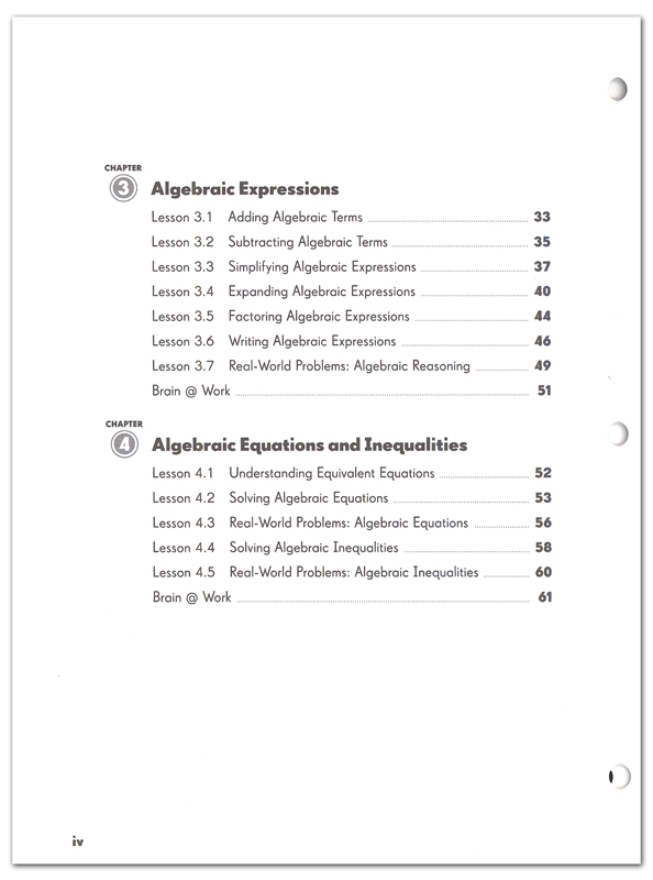 Math in Focus Course 2 Extra Practice A (Gr 7 Marshall Cavendish