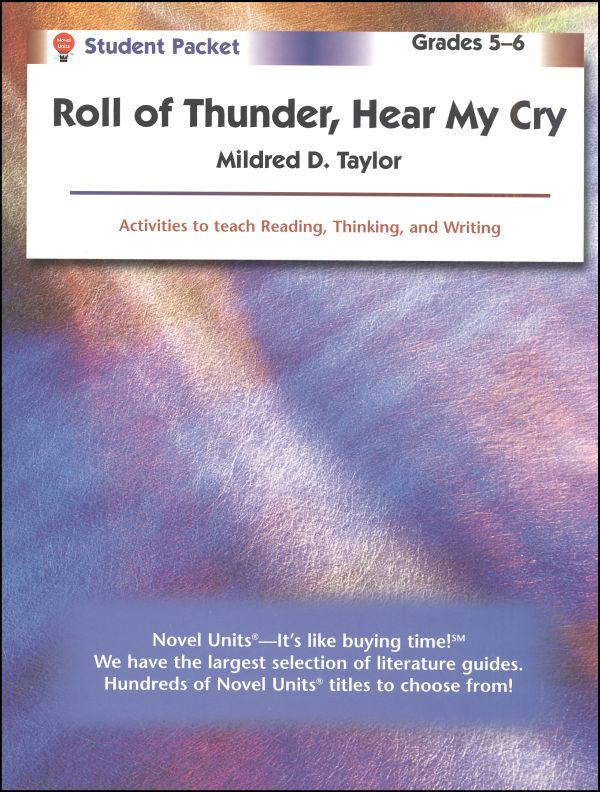 Roll of Thunder, Hear My Cry Student Pack | Novel Units | 9781561375257