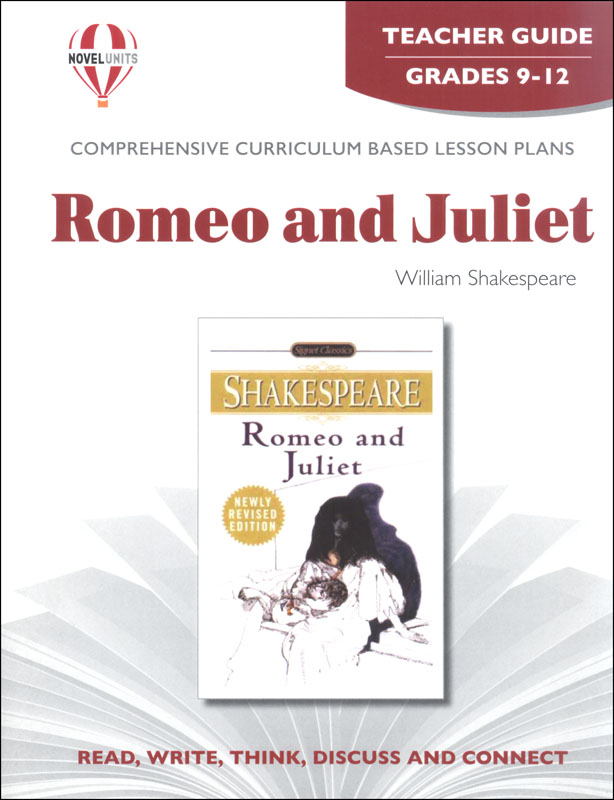 Romeo and Juliet Teacher Guide | Novel Units | 9781561373741