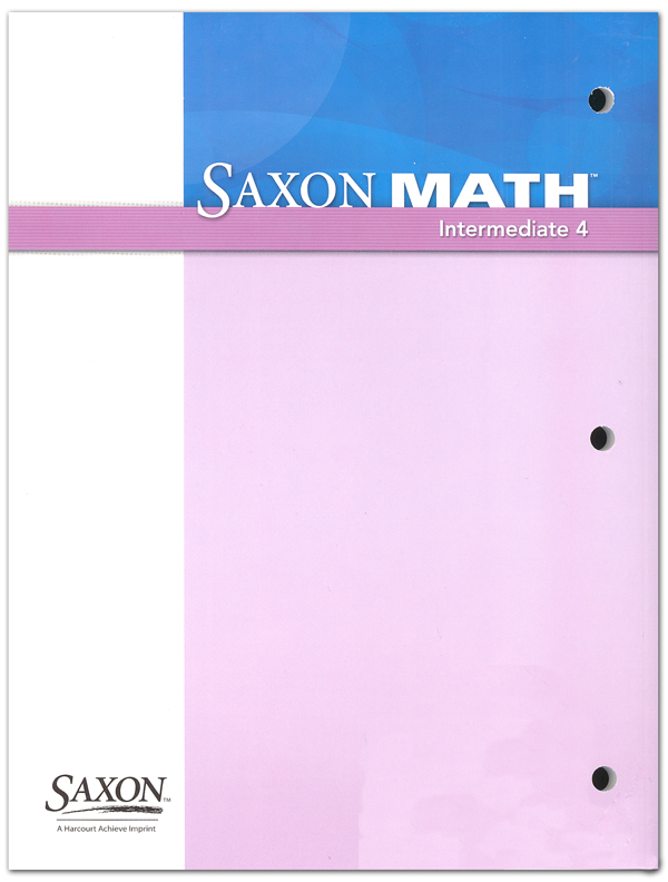 Saxon Math Intermediate 4 Power Up Workbook | Saxon Publishers ...
