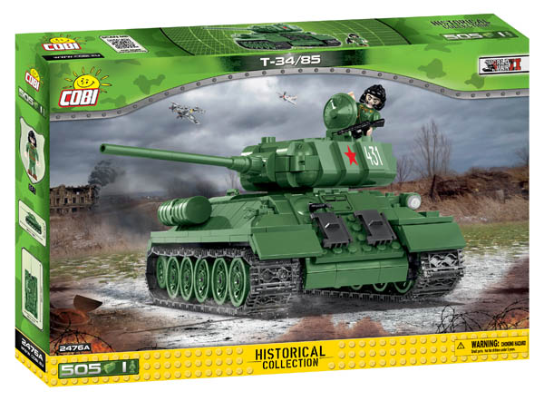 T 34 85 505 Pieces Small Army Wwii Cobi