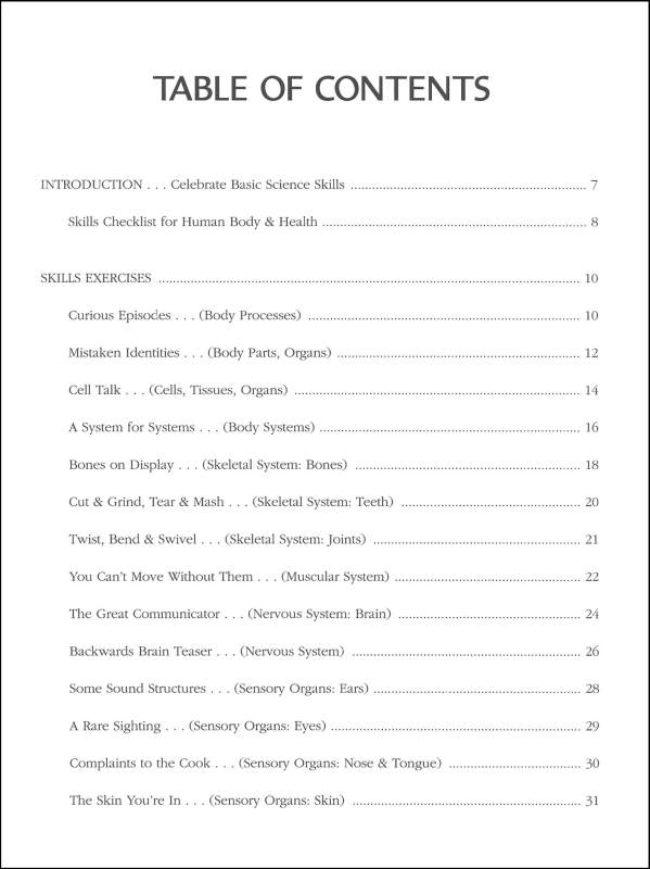 Basic, Not Boring: Human Body and Health Grades 4-5 | Incentive