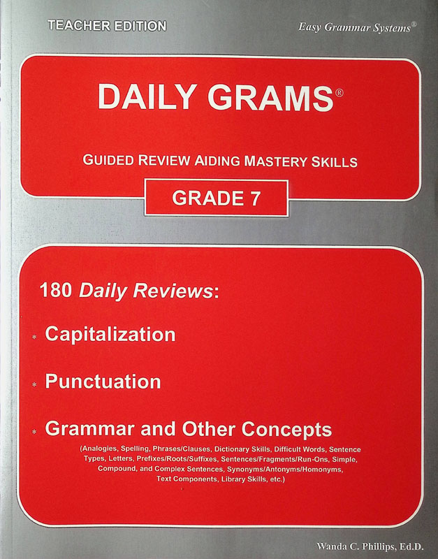 Daily Grams Grade 7