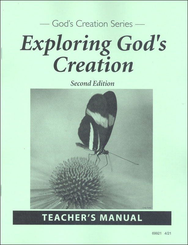 Exploring God's Creation Teacher's Manual 2nd Edition