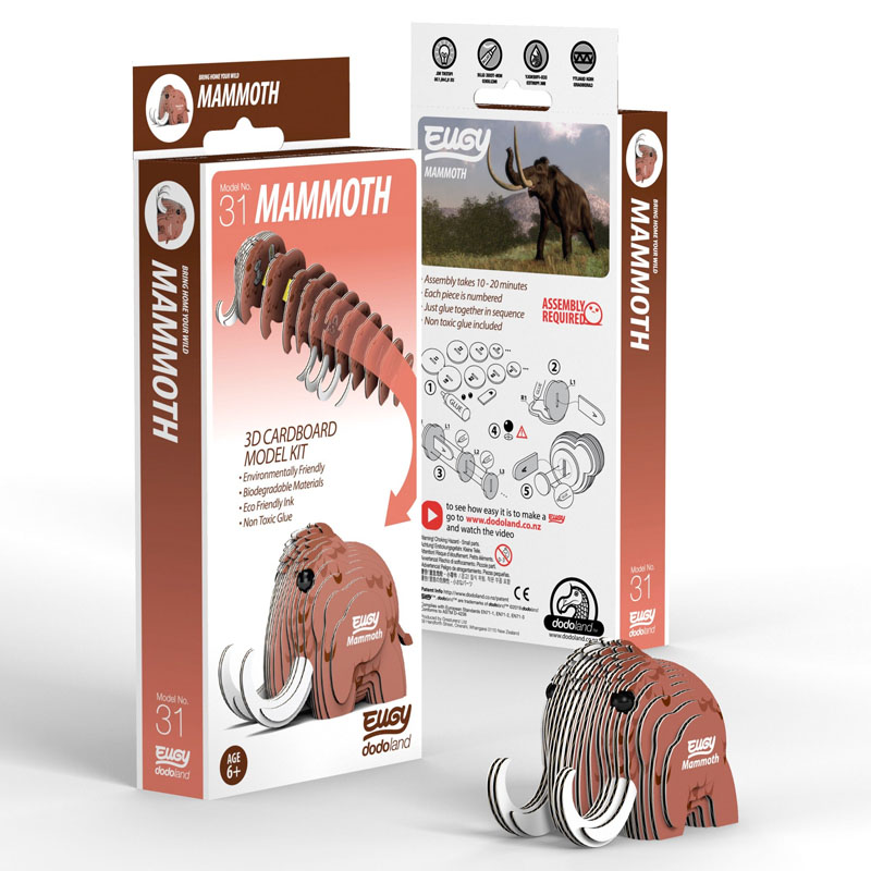 Eugy 3D Mammoth Dodoland Model | Dodoland