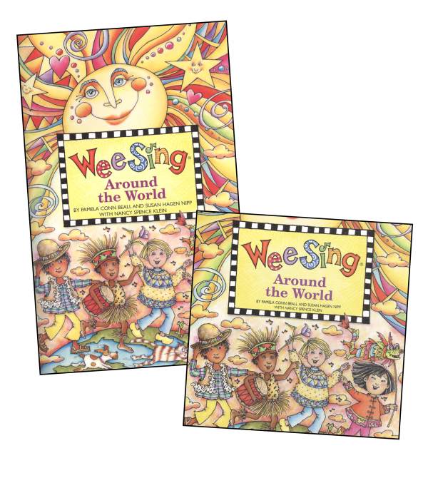 Wee Sing Around the World Book and CD