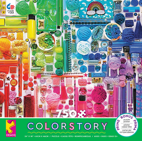 Colorstory Rainbow Craft Puzzle (750 piece)