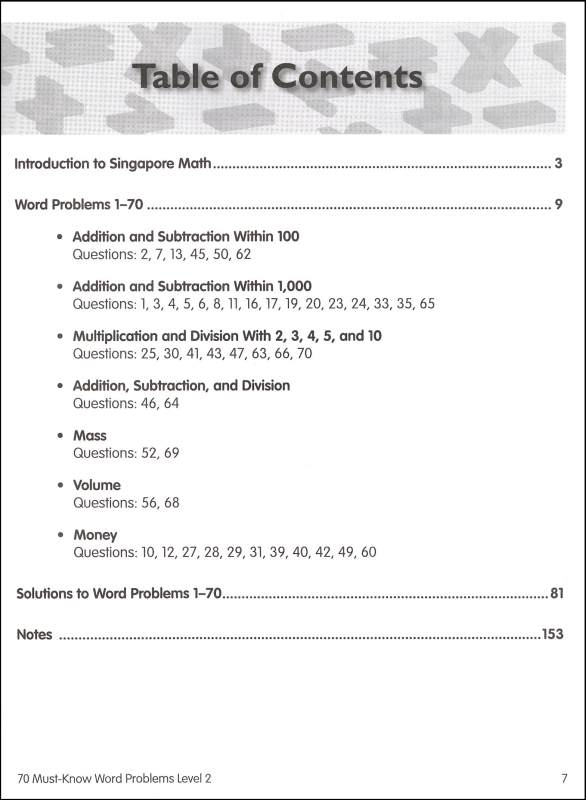 Singapore Math 70 Must Know Word Problems Level 2 Frank Schaffer Publications 9780768240122 Singapore math 70 must know word problems level 2 frank schaffer publications 9780768240122