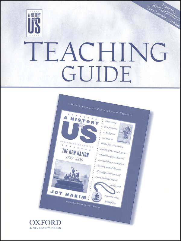 New Nation (Vol. 4) Middle/High Teacher Guide