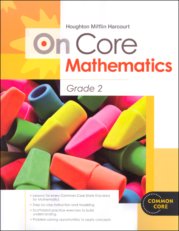 On Core Mathematics Student Edition Worktext Grade 2 Houghton Mifflin