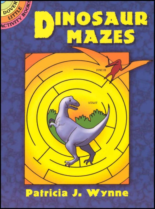 Dinosaur Mazes Little Activity Book