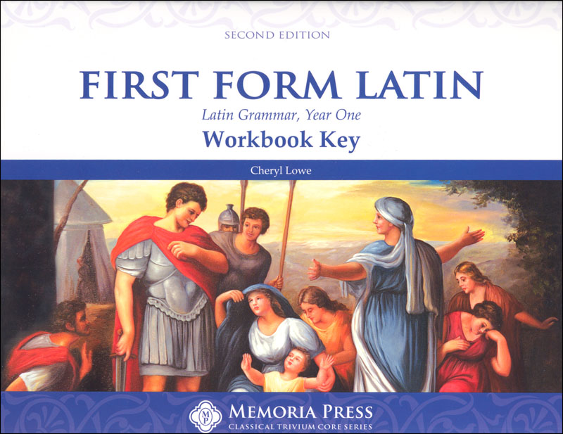 First Form Latin Workbook Key, Second Edition