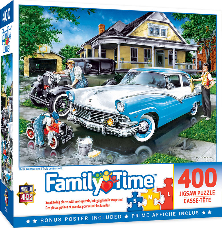 Family Hour Three Generations Puzzle (400 Pieces)