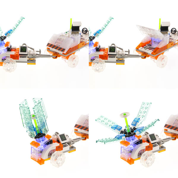 laser pegs mars rover building set