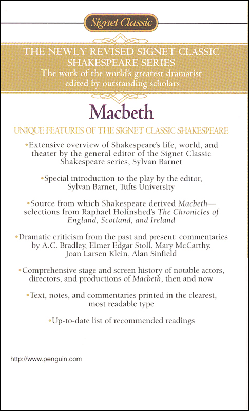 macbeth critical essays