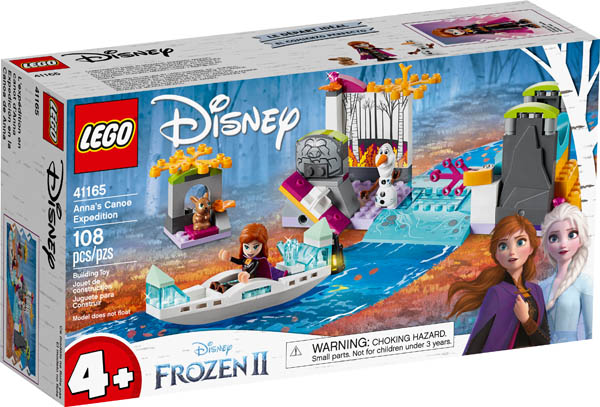Harden Heel boos Opknappen LEGO Disney Princess Frozen II Anna's Canoe Expedition (41165) | LEGO 